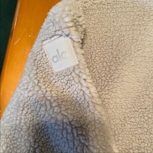 Alo Yoga Streetside half zip hoodie sz S